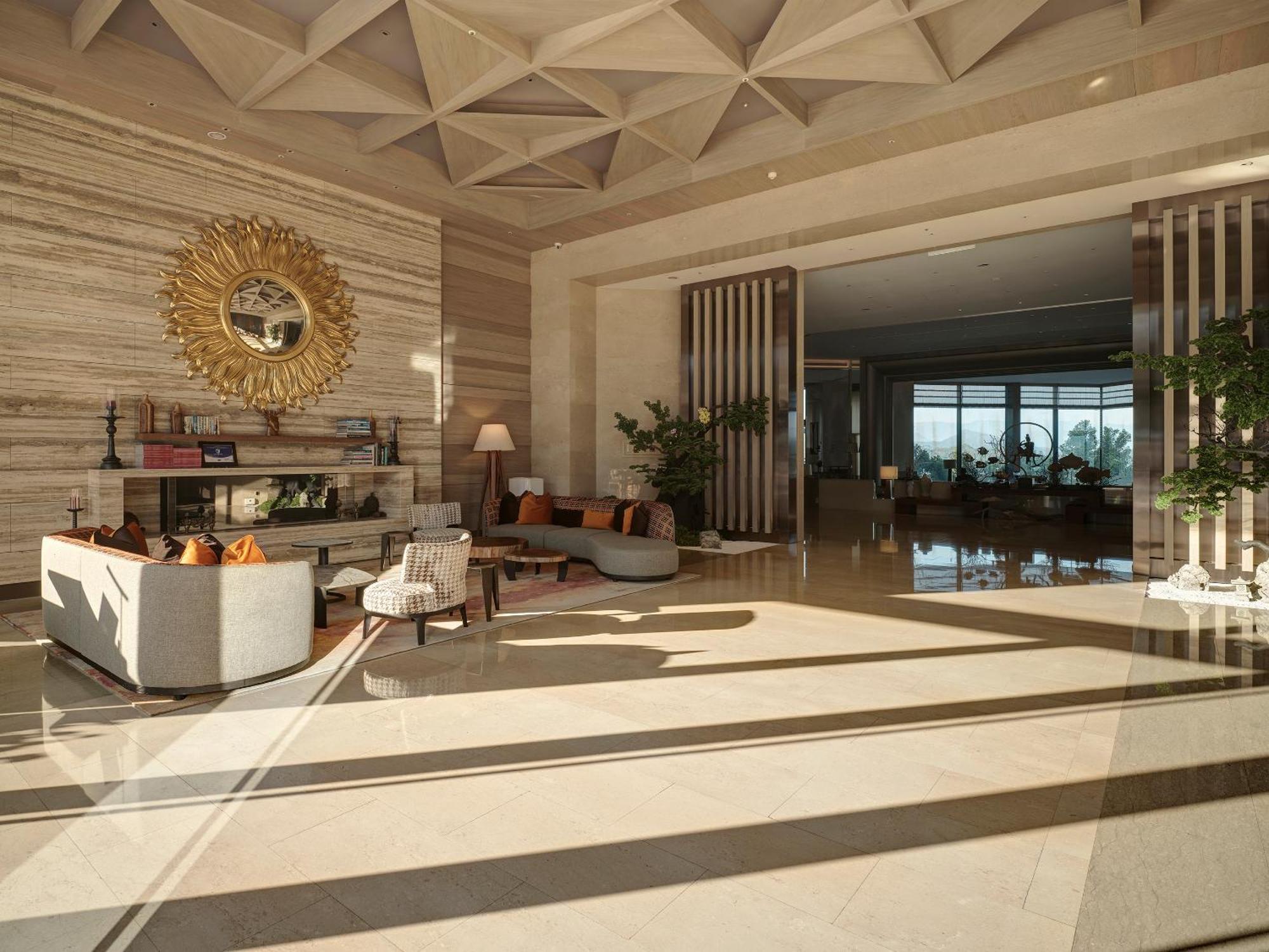 Fleur De Chine Hotel Yuchi Luaran gambar Lobby