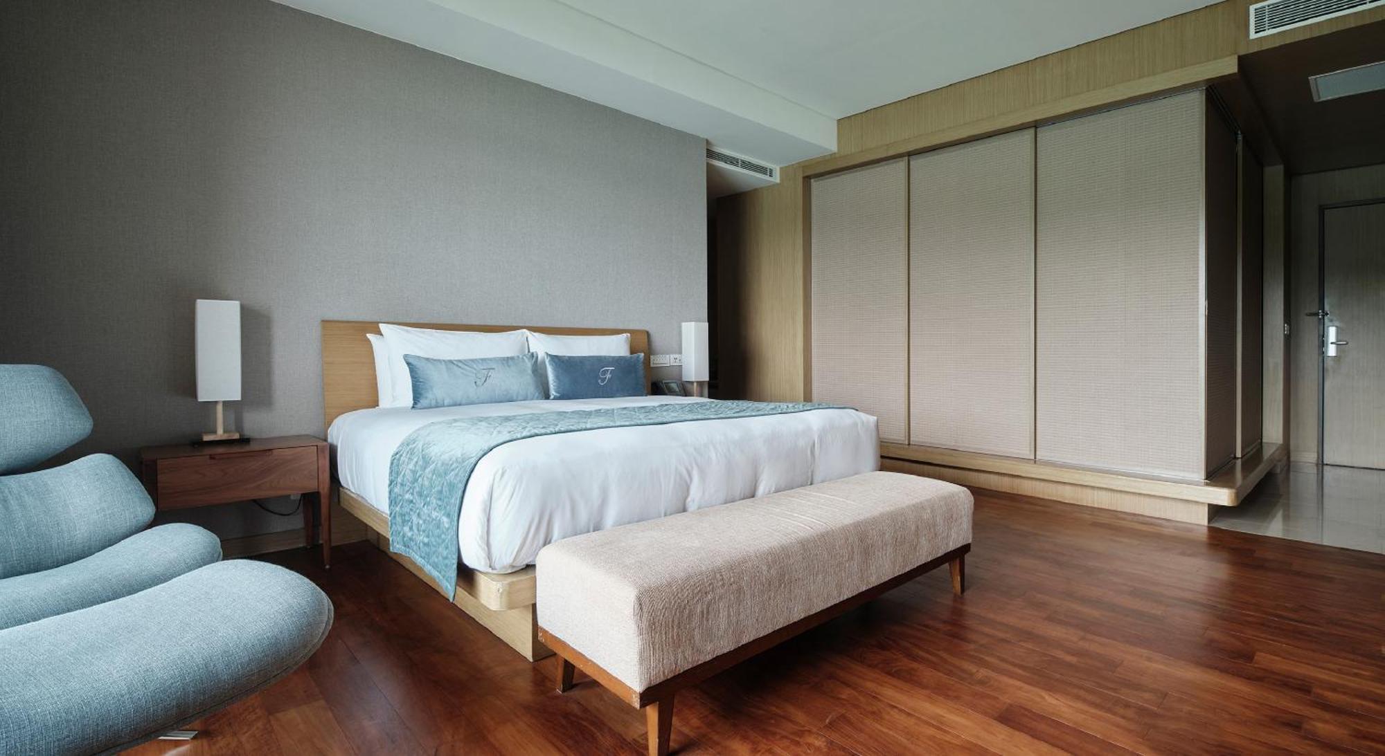 Fleur De Chine Hotel Yuchi Bilik gambar A bedroom at the hotel